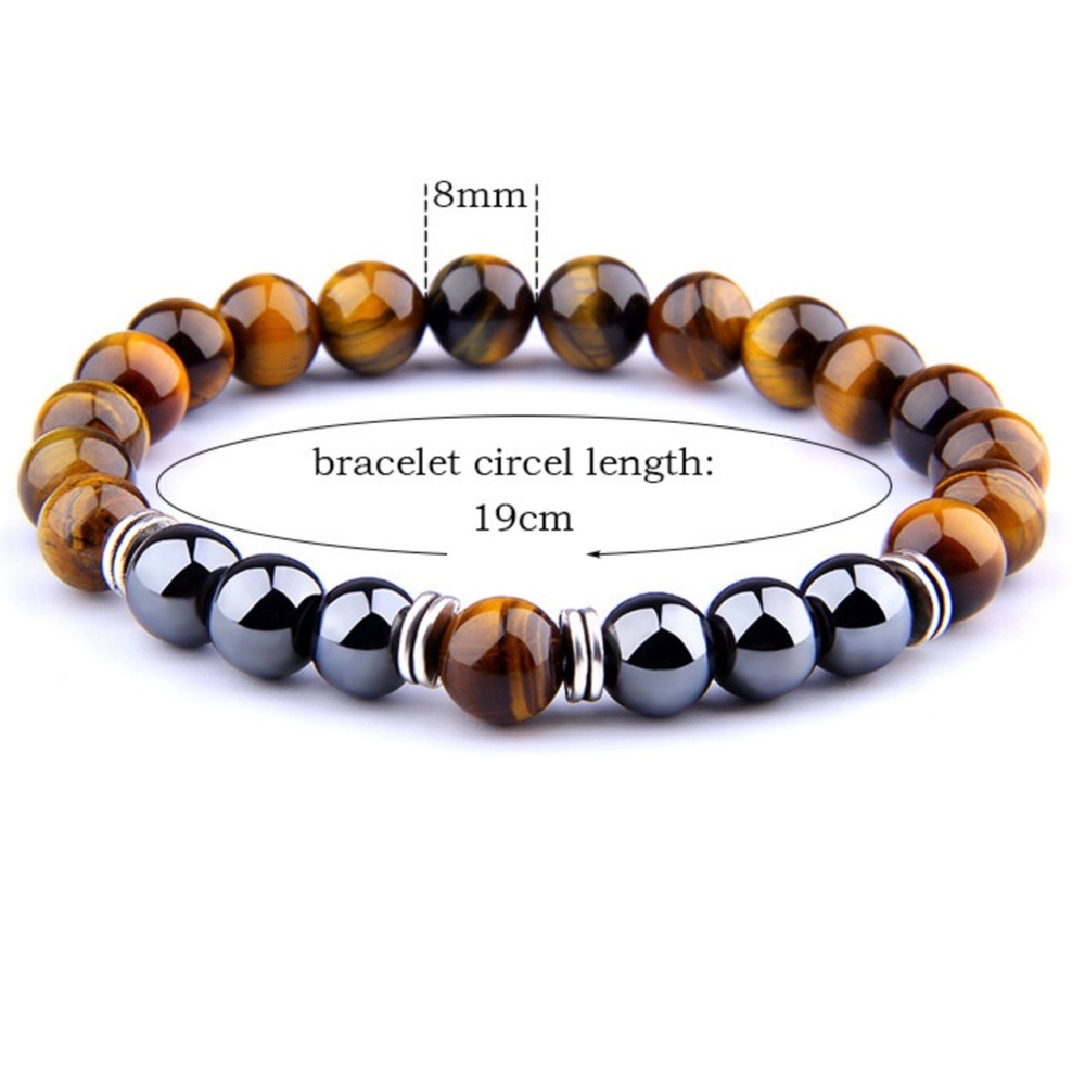 Tiger Eye&Hematite Bracelet